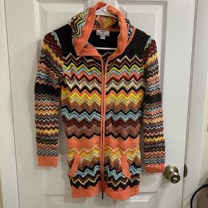 Target Missoni Full-Zip Cardigan Girl’s Large
